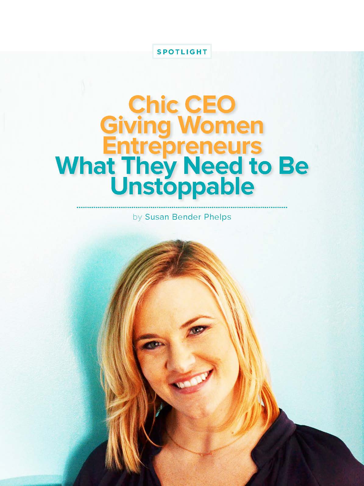 Read more about the article Chic CEO – What Women Entrepreneurs Need to Be Unstoppable